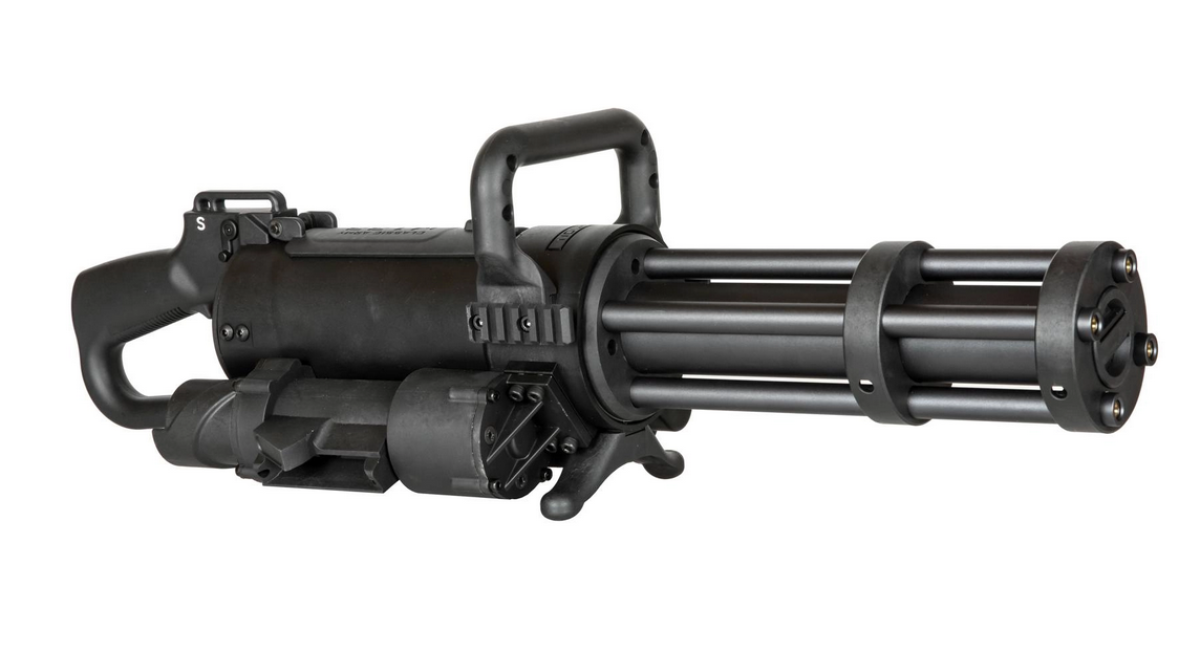 Classic Army M133 Vulcan Minigun mit 4 Rotierenden Läufen